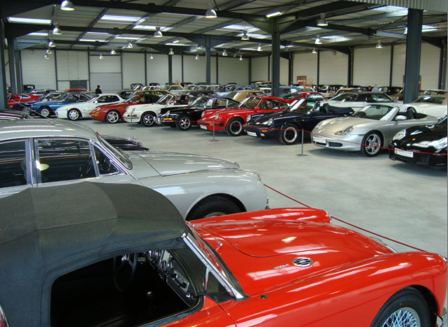 garage voiture collection
