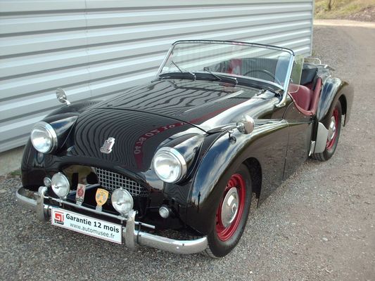 voiture de collection TRIUMPH TR2 Portes longues Cliquez pour agrandir