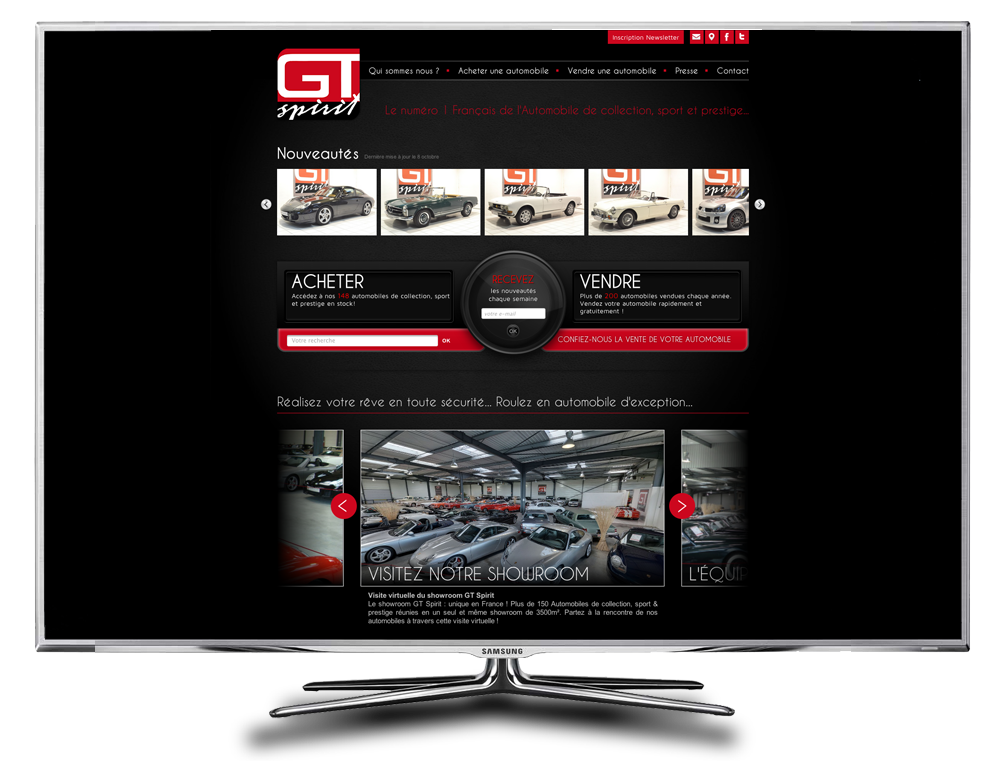 Nouveau site GT Spirit